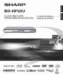 Sharp Blu-ray Player BD-HP22U-page_pdf